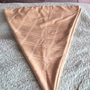 72” yellow/gold tablecloth